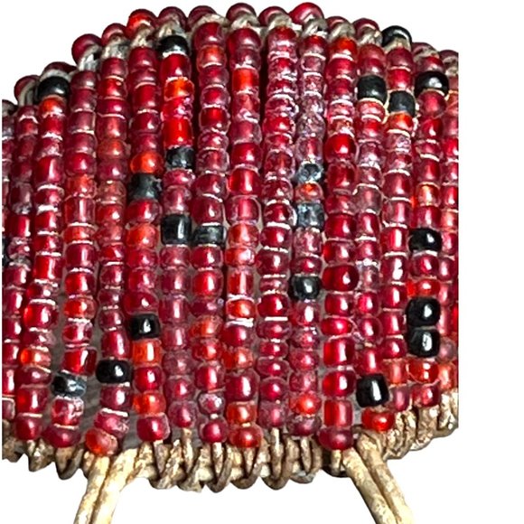 Vtg BEADED Ladybug 3.5" long x 3.5" wide x 3.5" tall Whimsical Ladybeetle READ - Picture 10 of 13